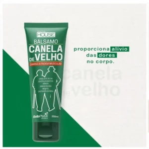 POMADA CANELA DE VELHO 120G  (GINKGO BILOBA E CASTANHA DE ÍNDIA) - DR. HOUSE