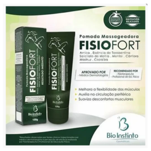 POMADA DESODORANTE MASSAGEADORA  FISIOFORT 150G -  BIO INSTINTO