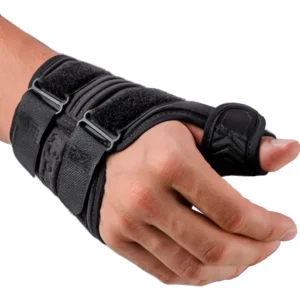 TALA PARA POLEGAR LEAN  DIREITA PRETA TAMAMANHO M - HIDROLIGHT