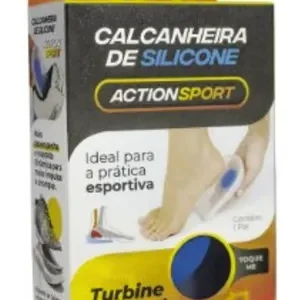 CALCANHEIRA SILICONE ACTION SPORT  AZUL M (307) - ORTHO PAUHER