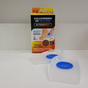 CALCANHEIRA SILICONE ACTION SPORT  AZUL G (307) - ORTHO PAUHER
